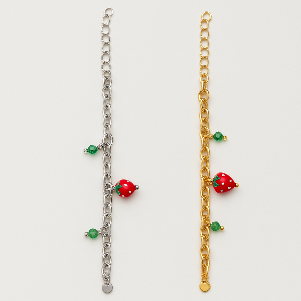 Βραχιόλι Με Φράουλα